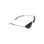 Malibu Round Sunglasses in Black - Image 7